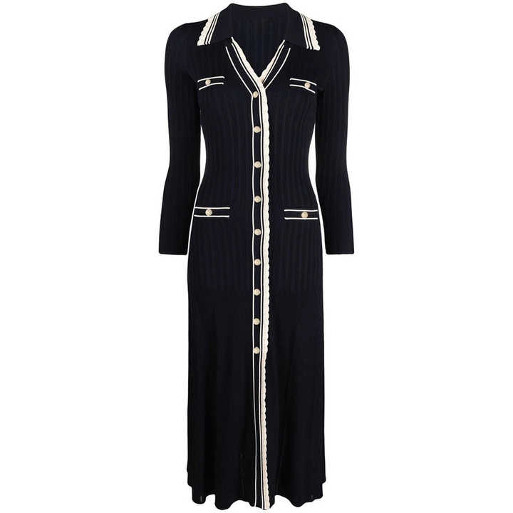 Estelle Long Sleeve Midi Dress